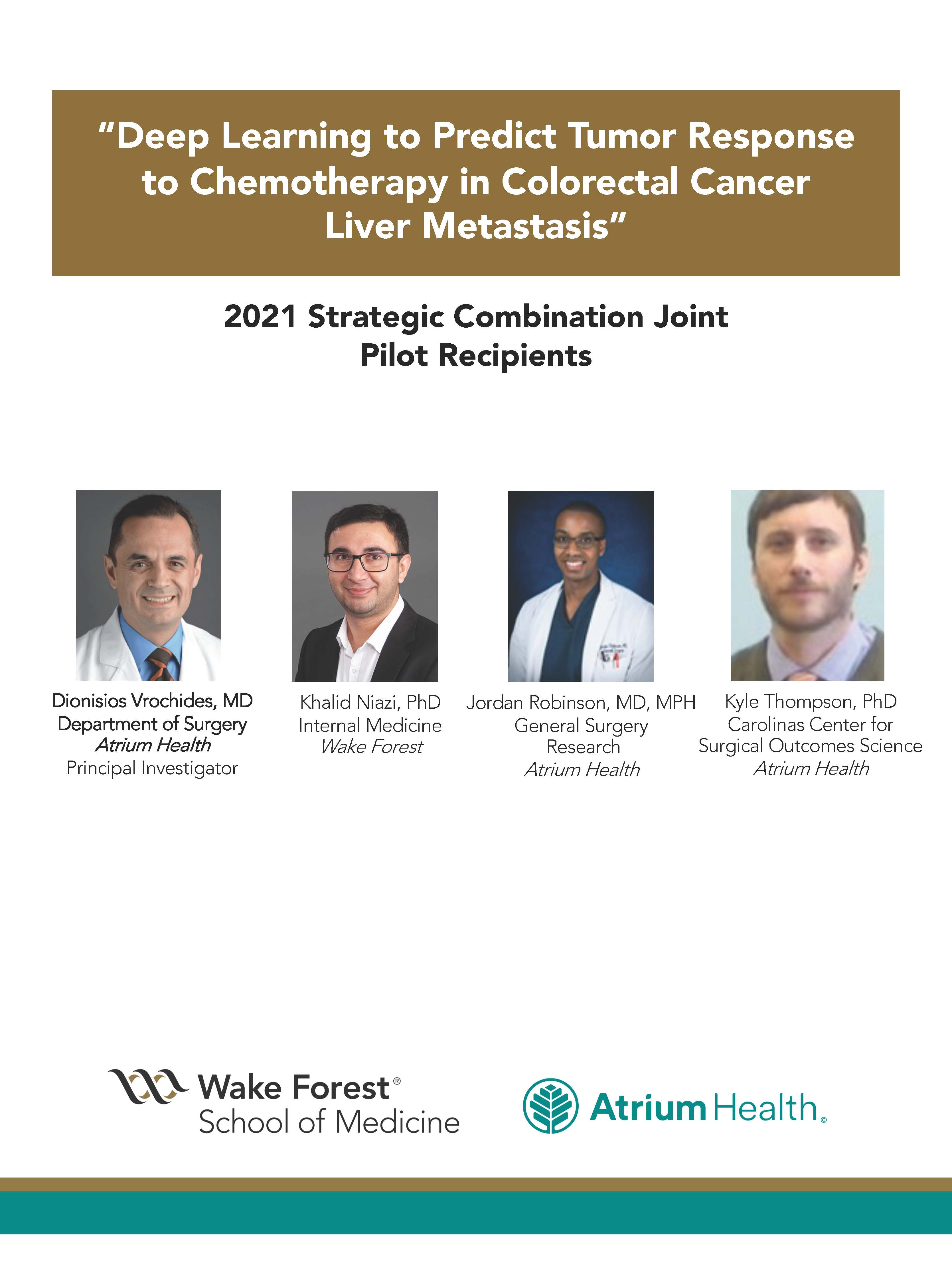 “Deep Learning to Predict Tumor Response to Chemotherapy in Colorectal Cancer Liver Metastasis”